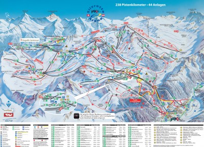 Pistenplan Ischgl - Samnaun - Skisaison 2011-2012 Pistenplan Ischgl - Samnaun - Skisaison 2011-2012