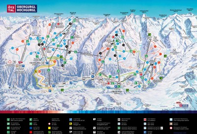 Pistenplan Obergurgl - Hochgurgl - Skisaison 2017-2018 Pistenplan Obergurgl - Hochgurgl - Skisaison 2017-2018