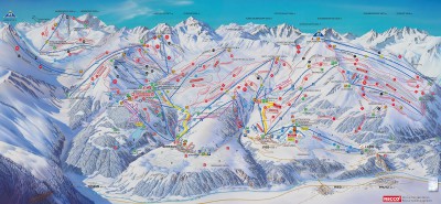 Pistenplan Serfaus - Fiss - Ladis - Skisaison 2017-2018 Pistenplan Serfaus - Fiss - Ladis - Skisaison 2017-2018