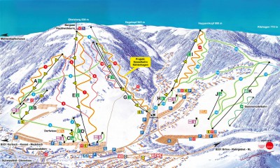 Piste Map Willingen - Ski season 2015-2016