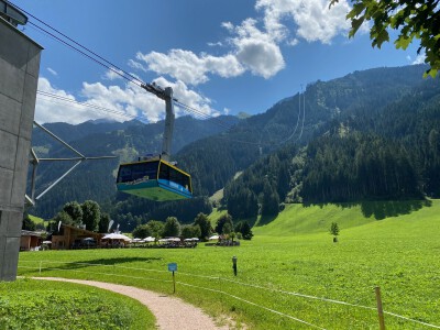 Ahornbahn (Zillertal 3000 - Mayrhofen): Dalstation Ahornbahn (Zillertal 3000 - Mayrhofen): Dalstation