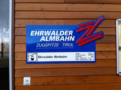 Ehrwalder Almbahn (Ehrwalder Alm / Ehrwald): Ehrwalder Almbahn