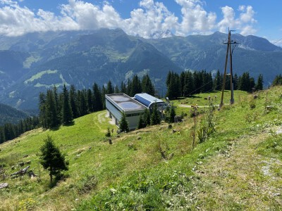 Kreuzwiesn-X-Press (Zillertal Arena): Talstation Kreuzwiesn-X-Press (Zillertal Arena): Talstation