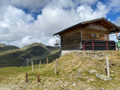 Teufeltal (Zillertal Arena): Bergstation Teufeltal (Zillertal Arena): Bergstation