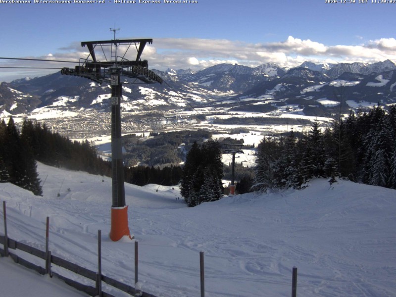 Bergstation Weltcup-Express, Ofterschwang - 30-12-2020 11:39
