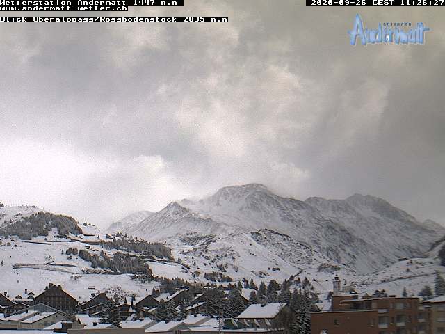 Blick Uberalppass, Andermatt - Sedrun SkiArena - 26-09-2020 11:34 Blick Uberalppass, Andermatt - Sedrun SkiArena - 26-09-2020 11:34