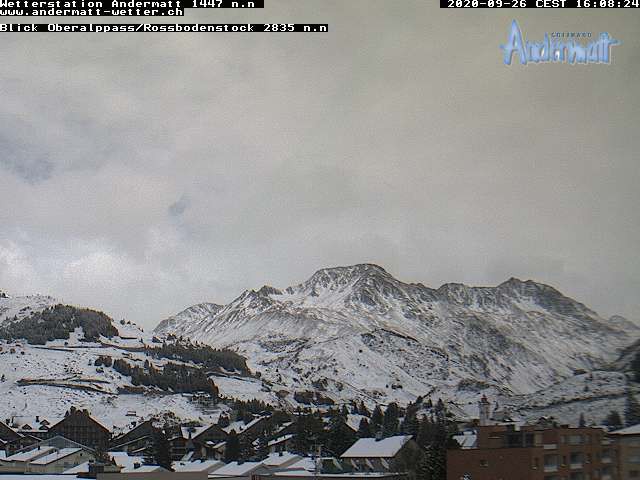 Blick Uberalppass, Andermatt - Sedrun SkiArena - 26-09-2020 16:16 Blick Uberalppass, Andermatt - Sedrun SkiArena - 26-09-2020 16:16