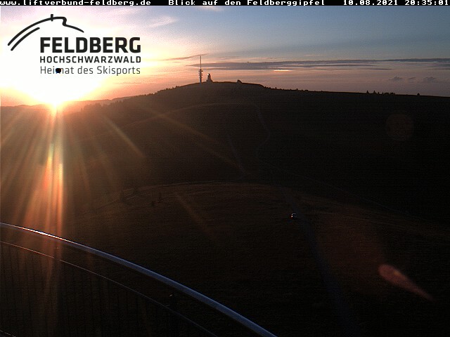 Feldberg Gipfel, Skigebiet Feldberg - 10-08-2021 20:35 Feldberg Gipfel, Skigebiet Feldberg - 10-08-2021 20:35