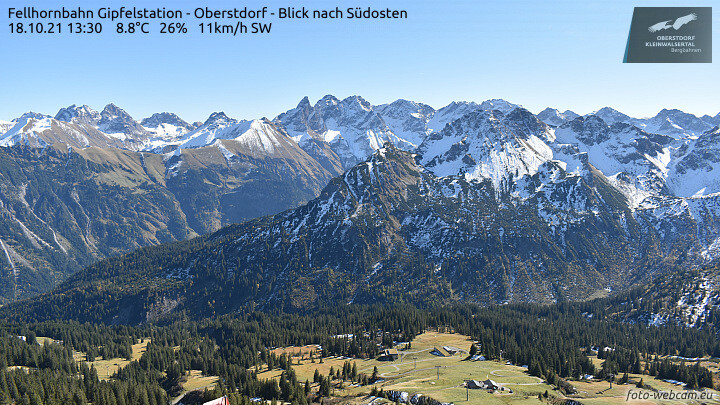 Fellhornbahn Gipfelstation, Oberstdorf - 18-10-2021 13:36