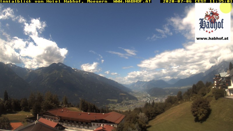 Inntalblick vom Hotel Habhof Mösern, Seefeld Olympiaregion - 06-07-2020 11:38