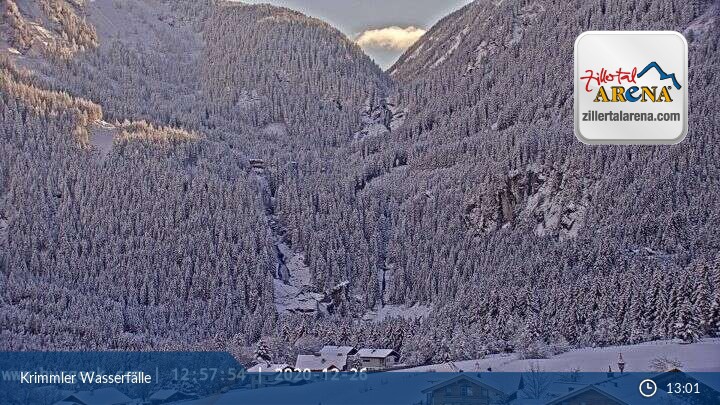 Krimmler Wasserfälle, Zillertal Arena - 26-12-2020 13:24 Krimmler Wasserfälle, Zillertal Arena - 26-12-2020 13:24