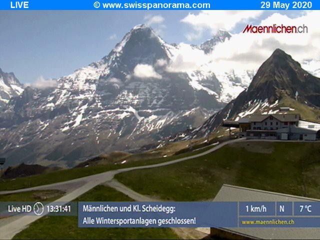 Männlichen, Jungfrau Ski Region - 29-05-2020 14:13