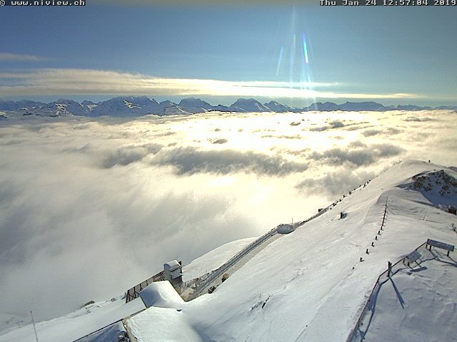 Niesen Webcam 2, Niesen - 24-01-2019 12:57 Niesen Webcam 2, Niesen - 24-01-2019 12:57