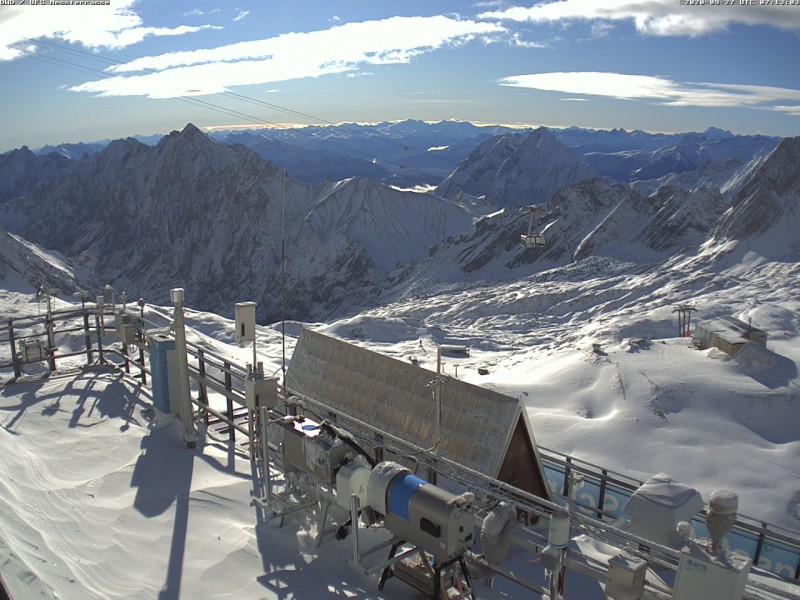 Schneefernerhaus (Forschungsstation), Zugspitze - 27-09-2020 09:15 Schneefernerhaus (Forschungsstation), Zugspitze - 27-09-2020 09:15