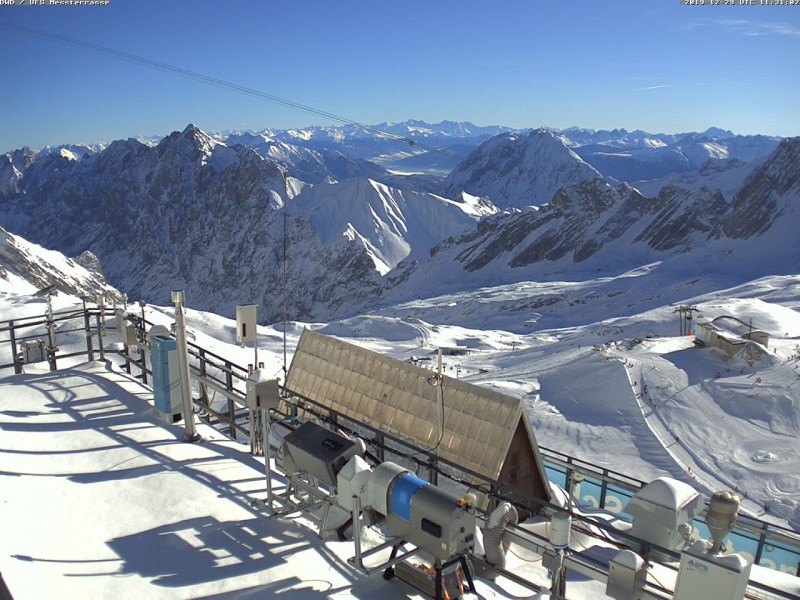 Schneefernerhaus (Forschungsstation), Zugspitze - 29-12-2019 12:33 Schneefernerhaus (Forschungsstation), Zugspitze - 29-12-2019 12:33