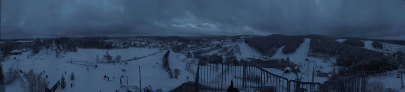 St. Georg-Sprungschanze - Panorama, Winterberg - 29-12-2020 18:58 St. Georg-Sprungschanze - Panorama, Winterberg - 29-12-2020 18:58