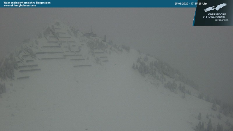 Walmendingerhornbahn - Bergstation, Kleinwalsertal - 25-09-2020 19:33